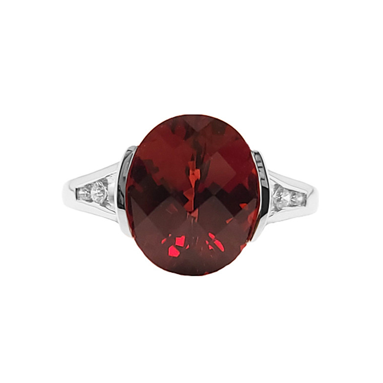 4.40ct Garnet Ring