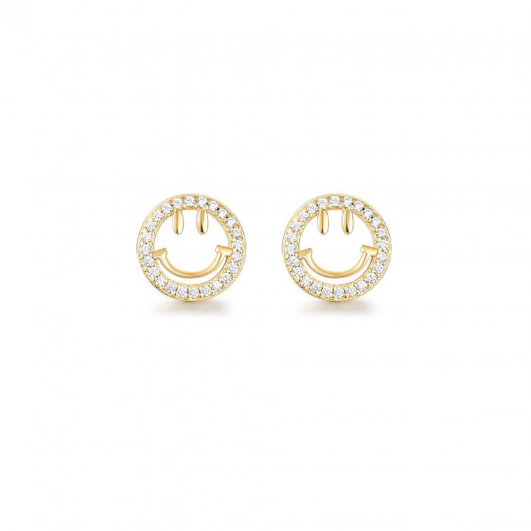 Happy Face Studs YGP