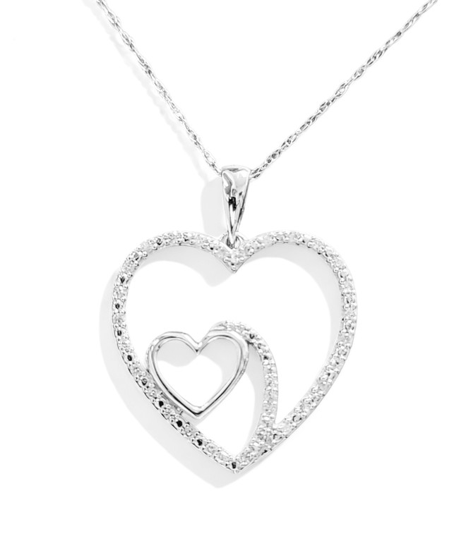 Double Heart Pendant