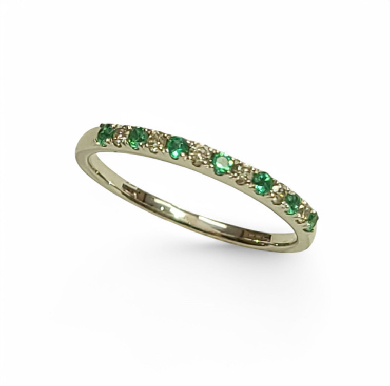 Emerald and Diamond Band