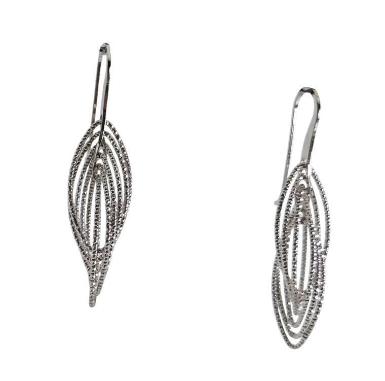 Marquise Dangle Earrings Small