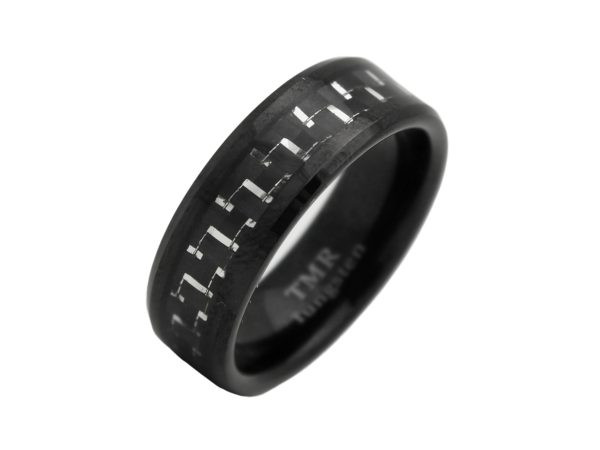 Black with Carbon Fiber 8mm