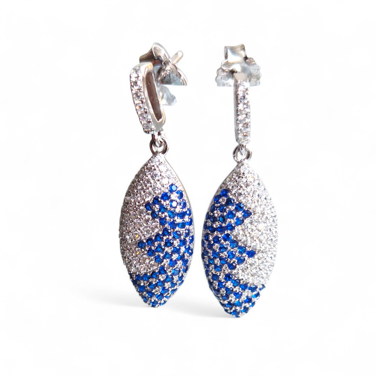 Dual Colour Earrings