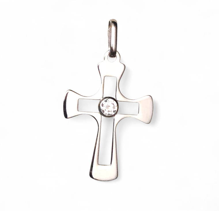Cross with CZ