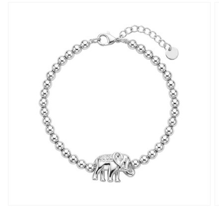 Fortune Elephant Beaded Bracelet