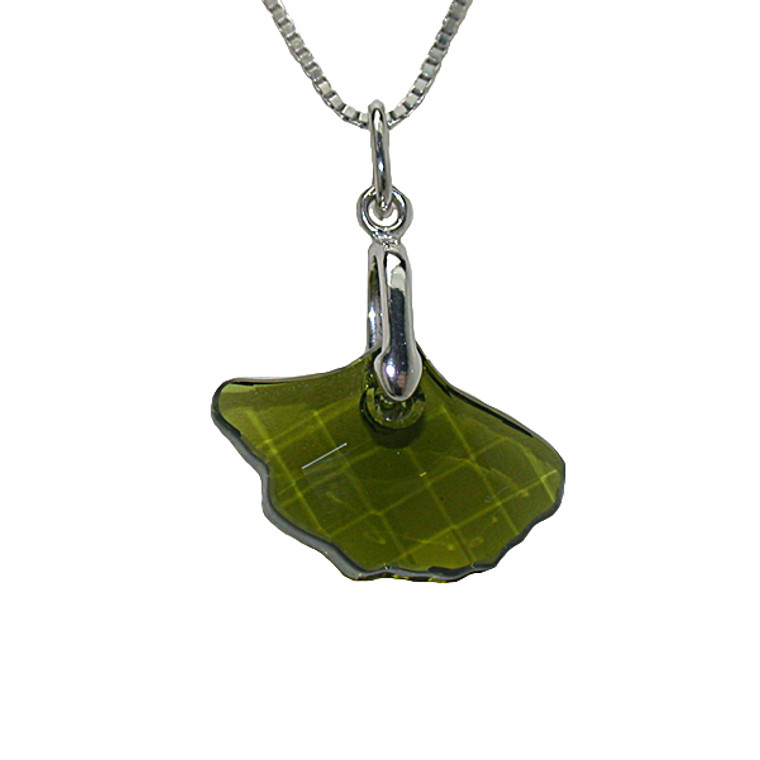 Swarovski Gingko Pendant