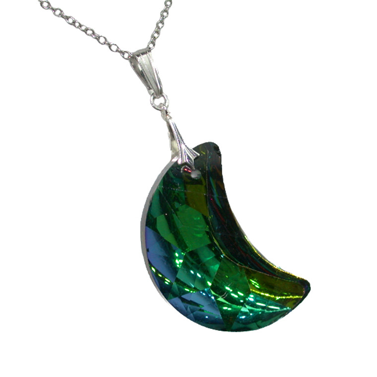 Glass Moon Pendant