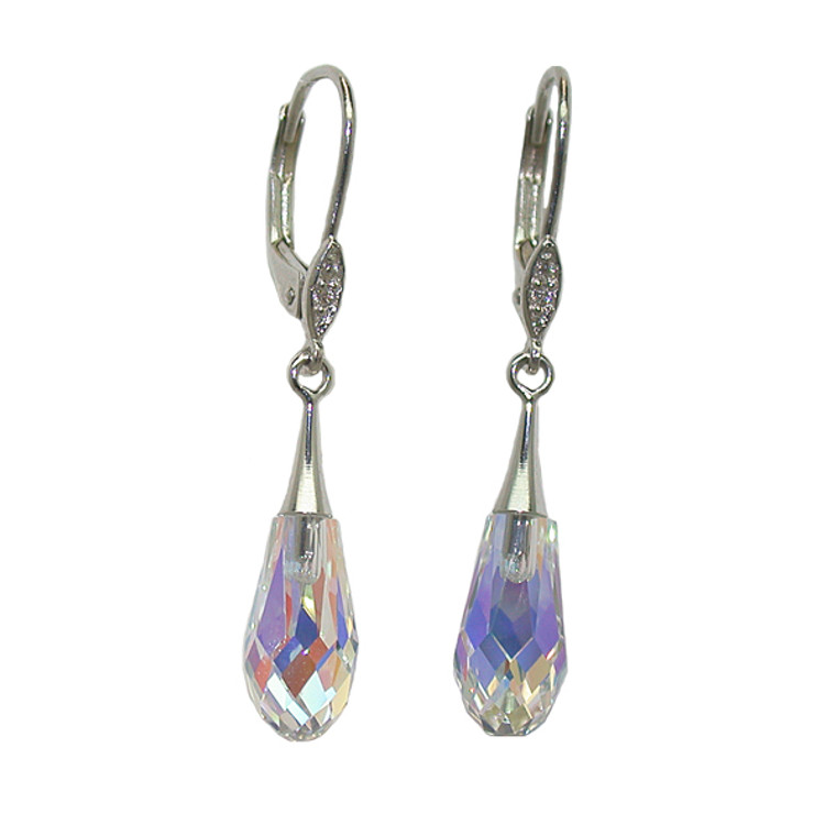 Swarovski Raindrop Crystal Earrings
