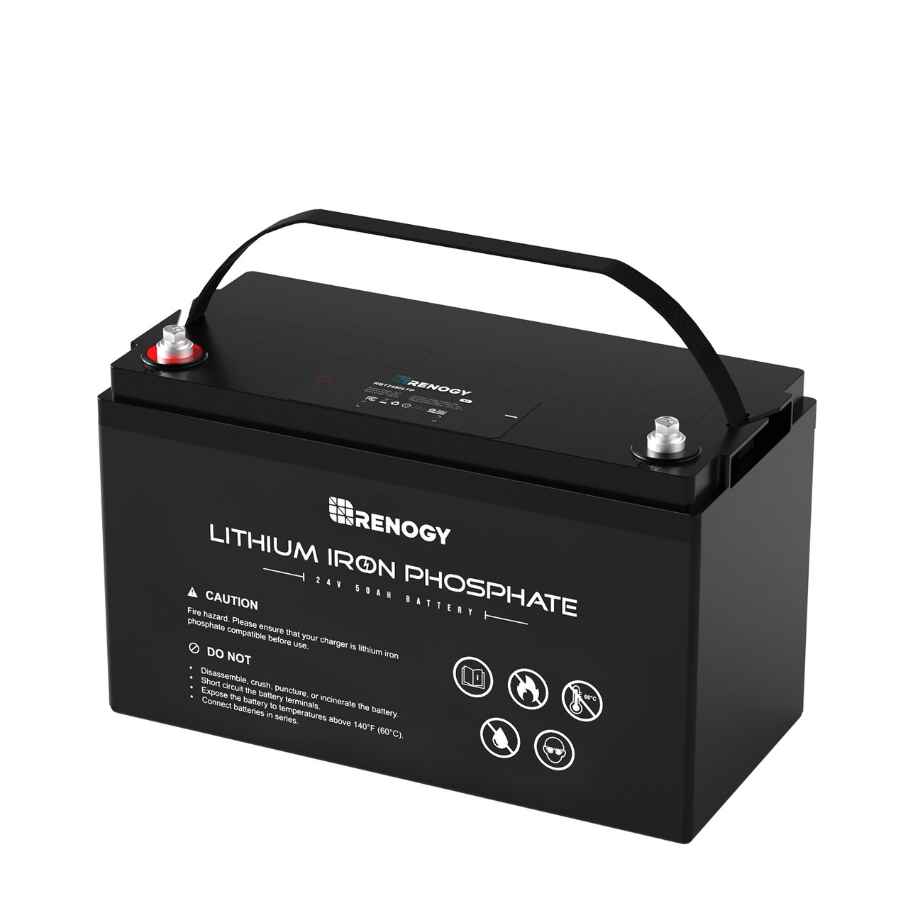 50AH Lithium Iron Phosphate Battery丨8000Cycles丨10 Years Warranty