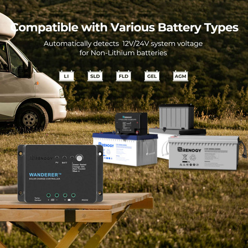 Wanderer Li 30A PWM Solar Charge Controller