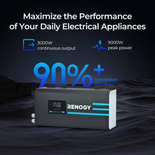 3000W 12V Pure Sine Wave Inverter Maximize the Performance of Your Daily Appliances