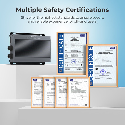 Renogy IP67 50A DC-DC  Battery Charger with MPPT