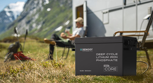 Renogy Core Mini 12.8V 300Ah Lithium Iron Phosphate Battery w/ Low-Temperature Protection