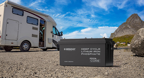 Renogy Core - 12V 200Ah Lithium Iron Phosphate Battery w/ Bluetooth
