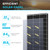 100 Watt 12 Volt Monocrystalline Solar Panel  (Black Frame)