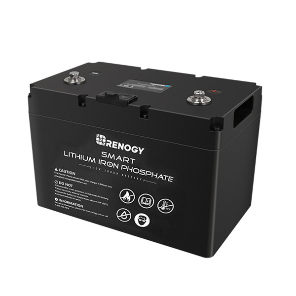 12 Volt 100Ah Smart Lithium-Iron Phosphate Battery