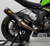 Graves Kawasaki WORKS2 ZX-6R Carbon Full System Exhaust  EXK-19ZX6-FTCW2, Detail image