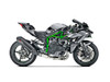 Akrapovic Evolution Exhaust System Kawasaki H2 / H2R Carbon Fiber S-K10E3-HX2C