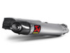Akrapovic Slip-On Exhaust Aprilia Shiver 750 / GT Titanium Carbon Fiber S-A7SO3-HDT part image