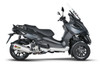 Akrapovic Slip-On Exhaust Piaggio MP3 400 / 500 / Beverly 500 Stainless Steel Carbon Fiber S-PI4SO3-HRSS