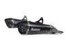 Akrapovic Slip-On Exhaust Suzuki Hayabusa Black Aluminum Carbon Fiber S-S13SO4-HRAATBL part image