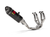Akrapovic Racing Exhaust System Kawasaki ZX6R / ZX636 Carbon Fiber S-K6R11-RC/1