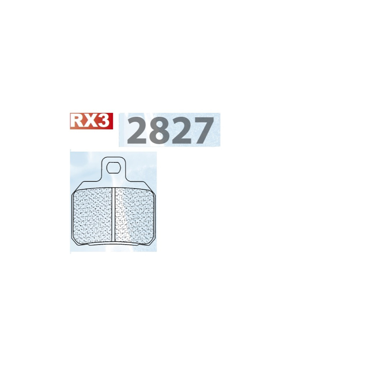 CL 2827RX Brake Pad