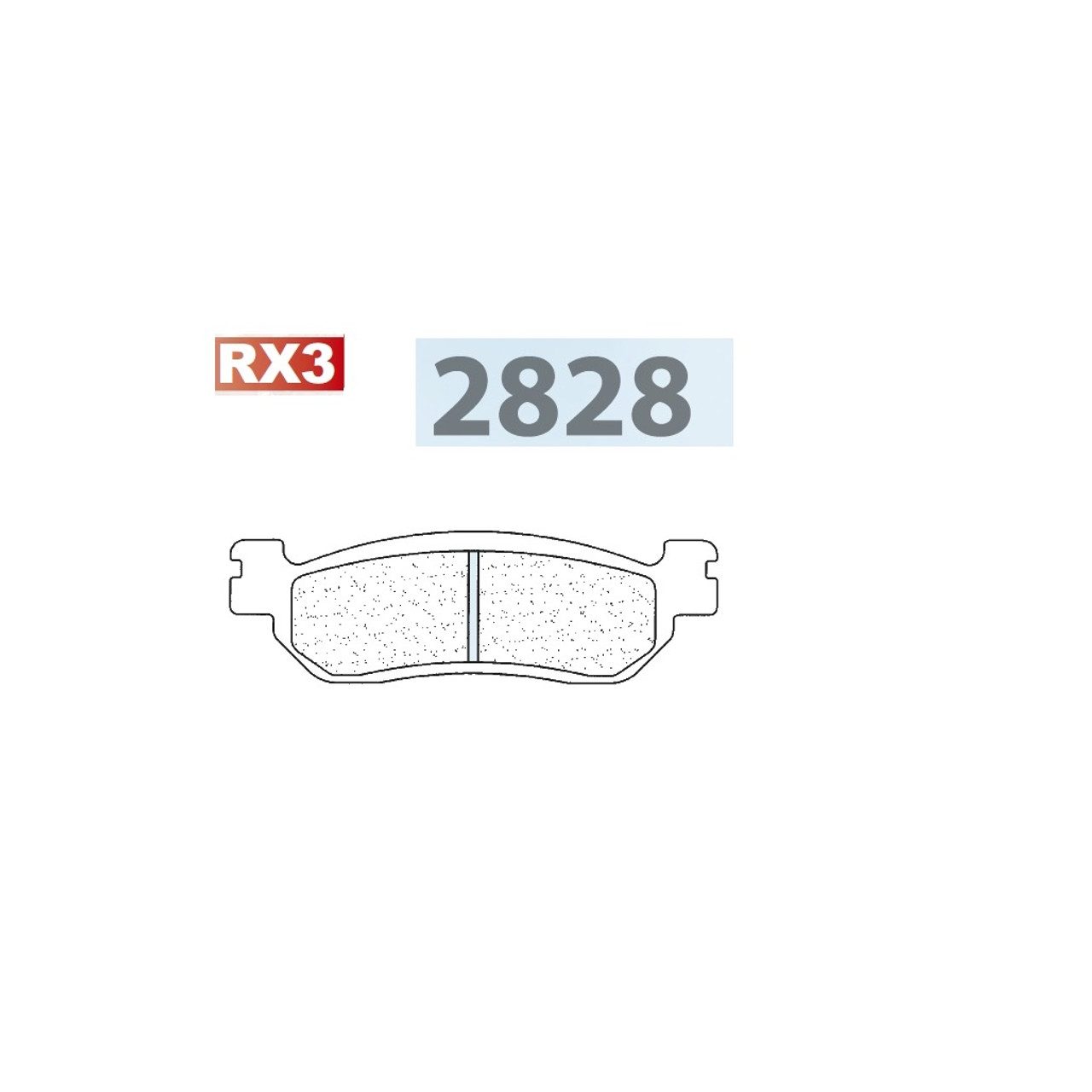 CL 2828RX Brake Pad