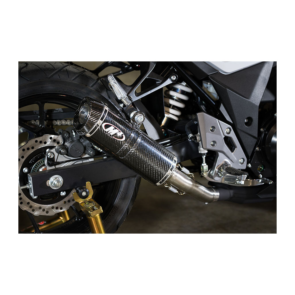 M4 X-96 Carbon Fiber Slip On 2018-2019 Gsx-S 250R SU2504