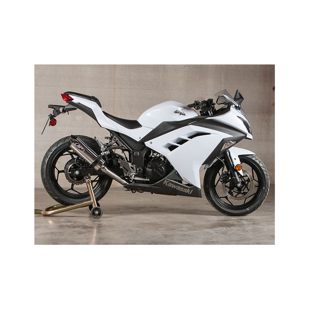 M4 Polished Slip-on 2013-2017 Ninja 300 KA3012