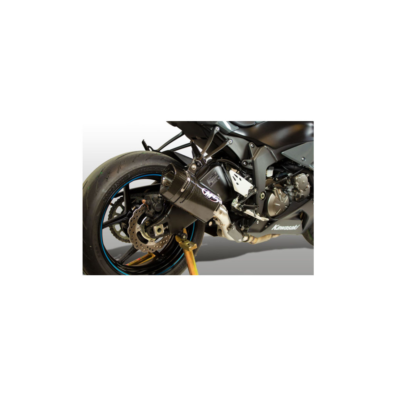 M4 Tech 1 Carbon Fiber Slip On 2009 - 2019 Zx6R KA6934