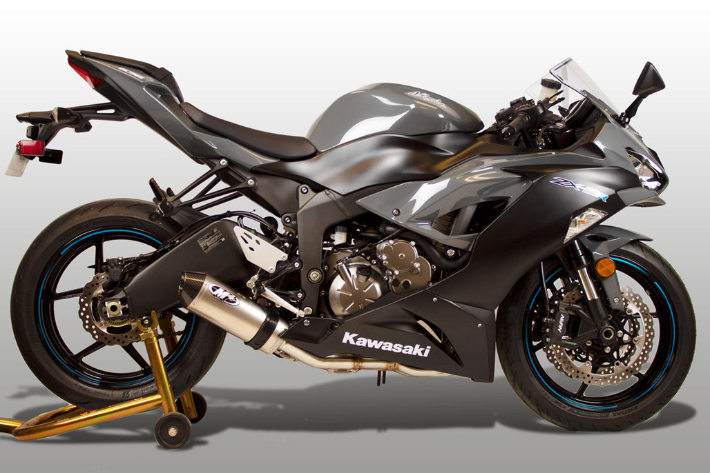 M4 Full System Streetslayer Titanium 2009 - 2019 Zx6R KA6996