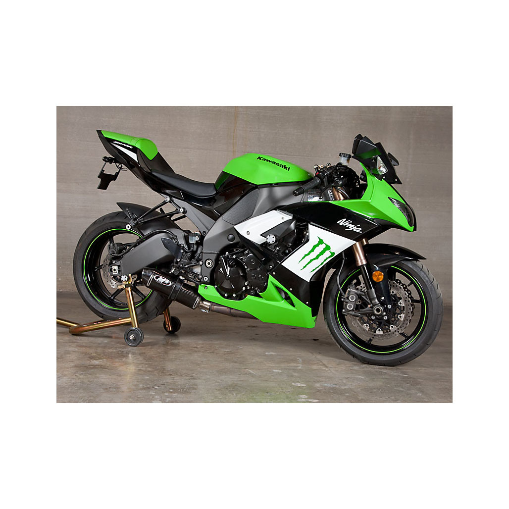 M4 Street Slayer Carbon Slip On 2008-2010 Zx10 KA9734