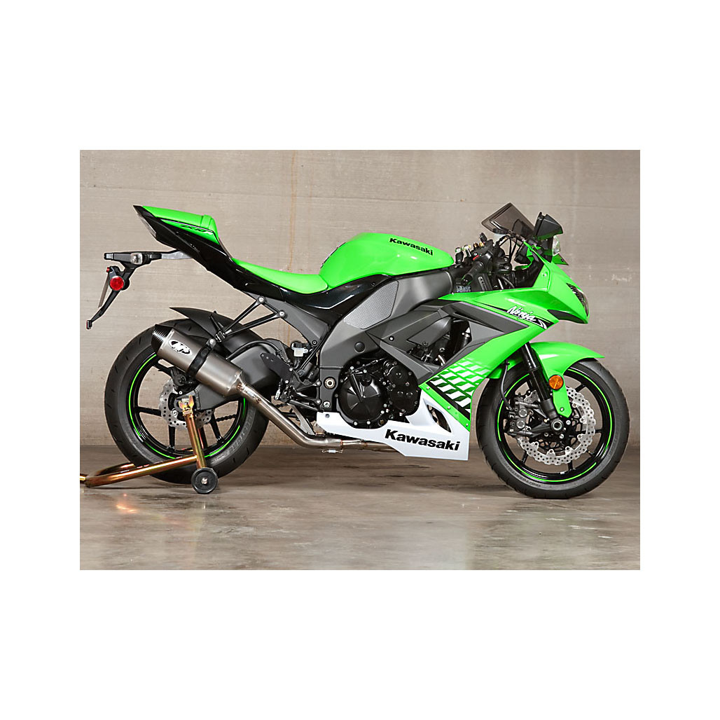 M4 Race Full System Titanium Canister 2008-2010 Zx10 KA9776