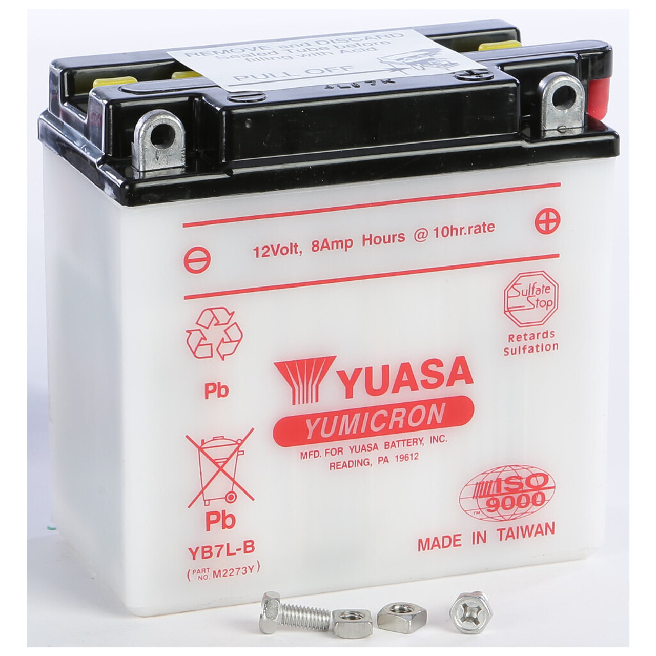 Yuasa Battery YB7L-B Conventional