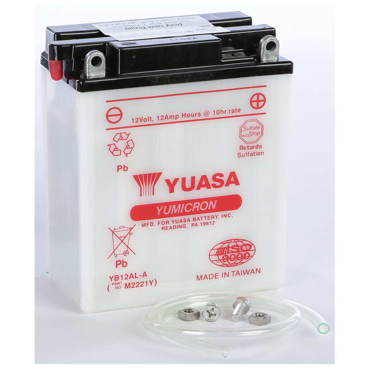 Yuasa Battery YB12AL-A Conventional