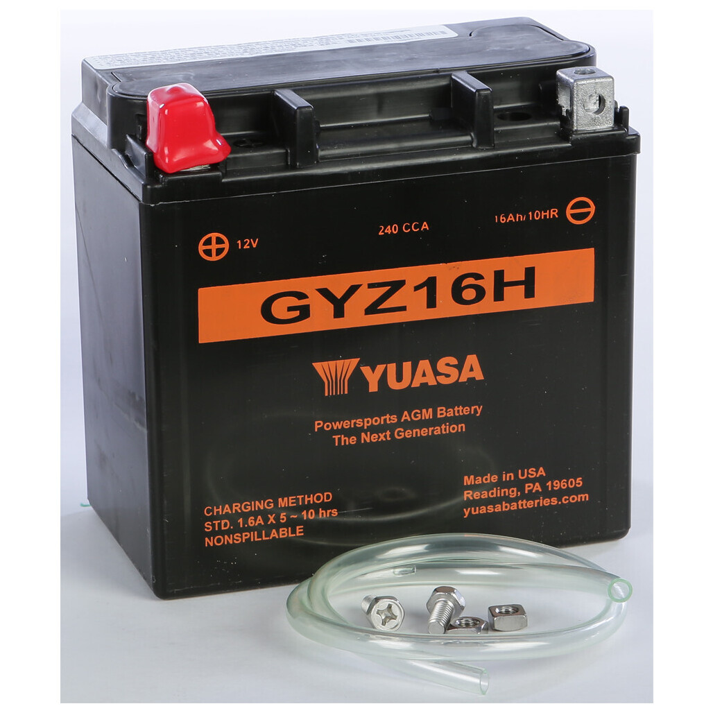 Yuasa Battery GYZ16H Sealed Factory Activated