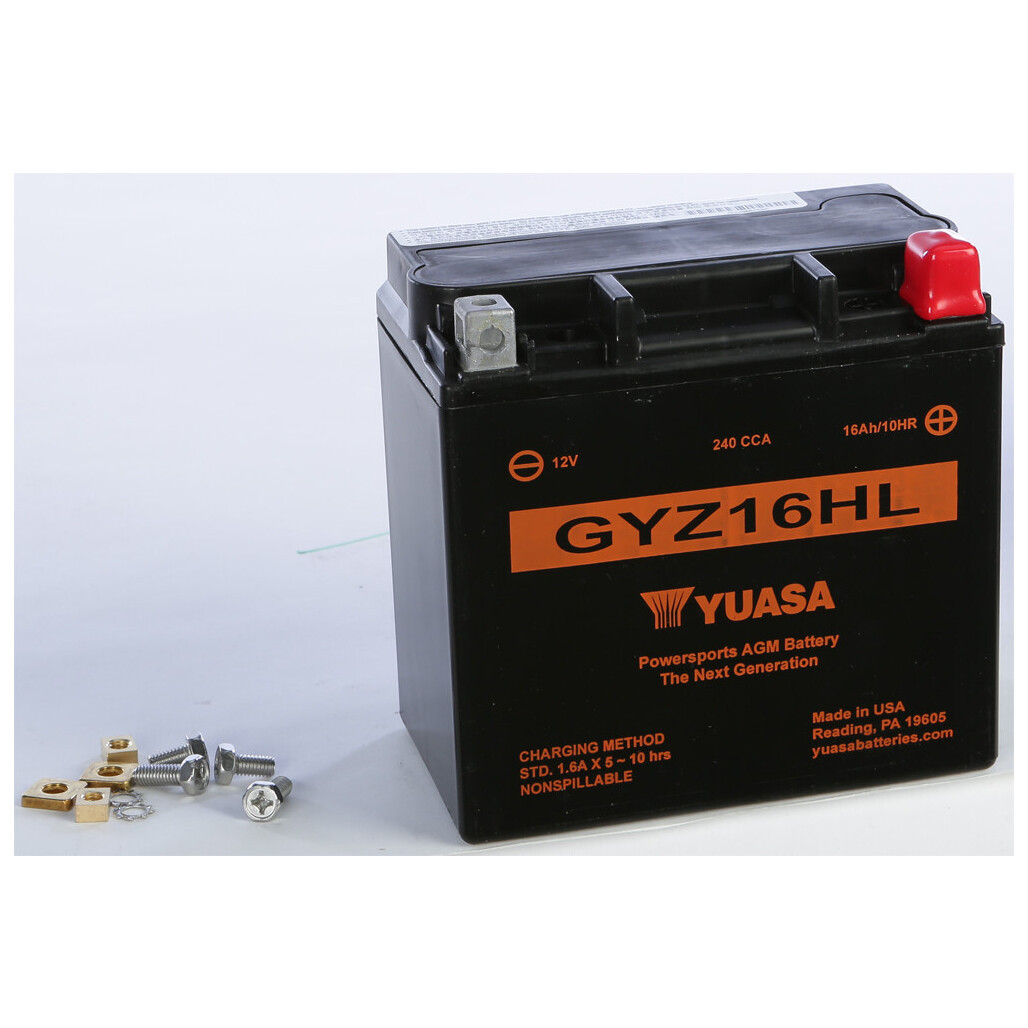 Yuasa Battery GYZ16HL Sealed Factory Activated