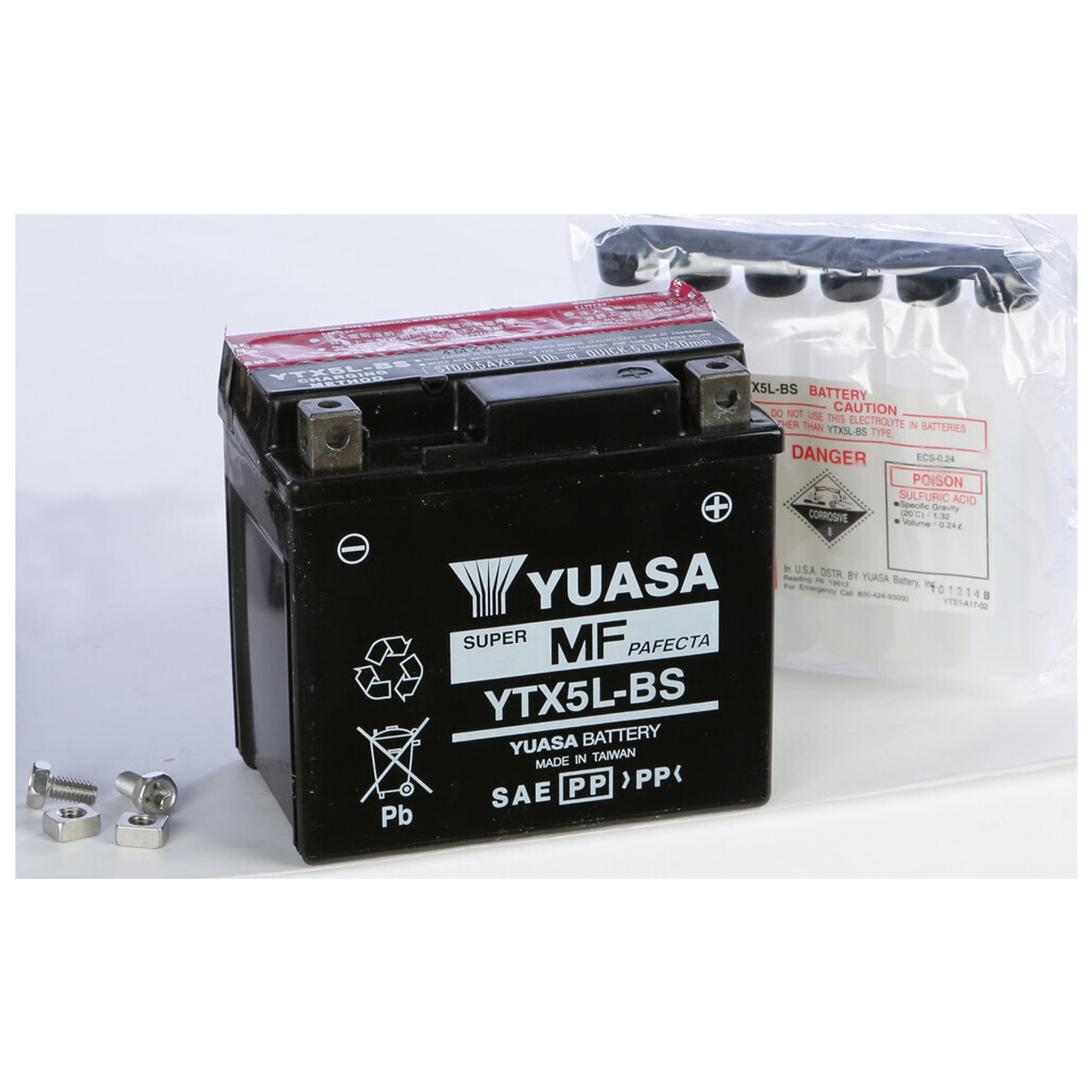 Yuasa Battery YTX5L-BS Maintenance Free