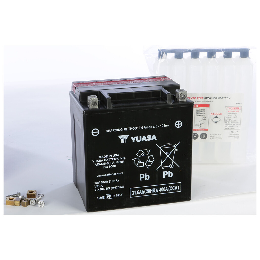 YA−MAN MS-30G Yuasa Battery YIX30L-PW Maintenance Free