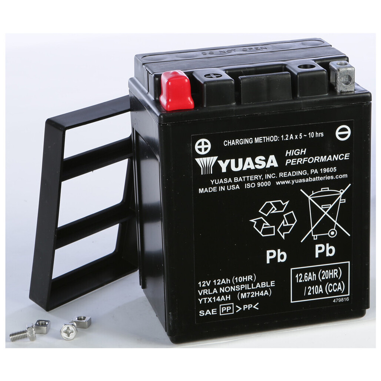 Yuasa Battery YTX14AH Sealed Factory Activated