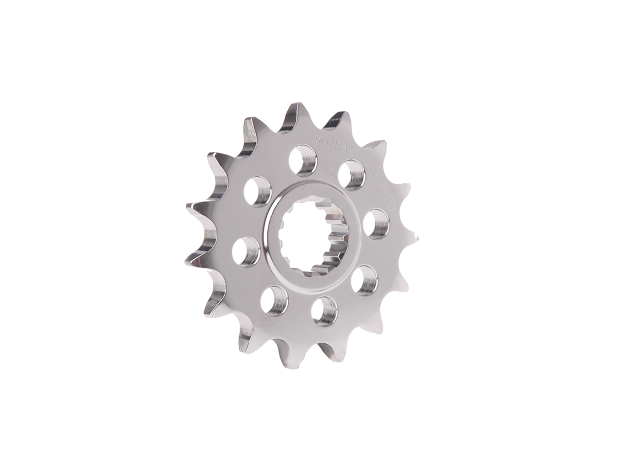 Vortex Sprocket Silver Aluminum Front 2917