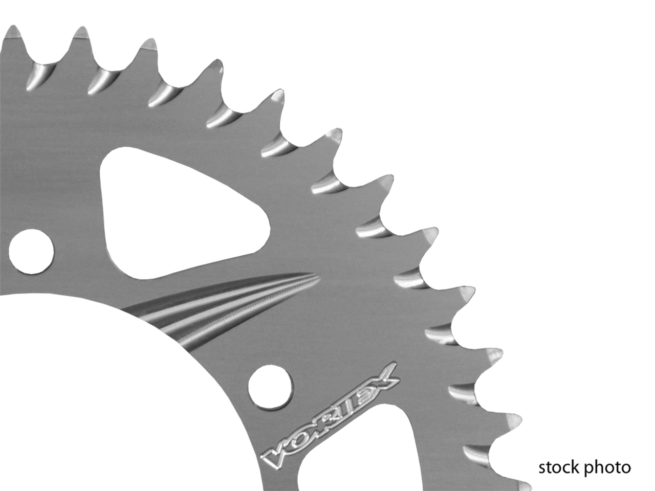 Vortex Sprocket Silver Aluminum Rear 110