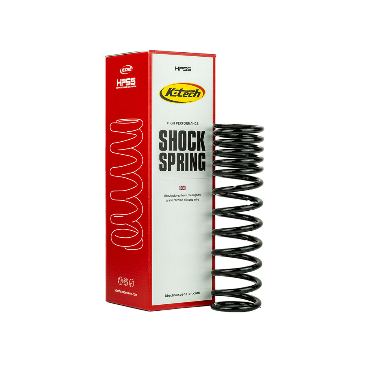 K-Tech RCU Spring 35-42N 46x180lg Black RAL 9005 4