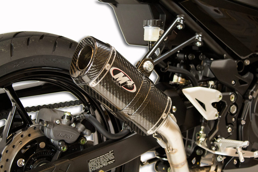 M4 X-96 Carbon Slip On Exhaust KA4014