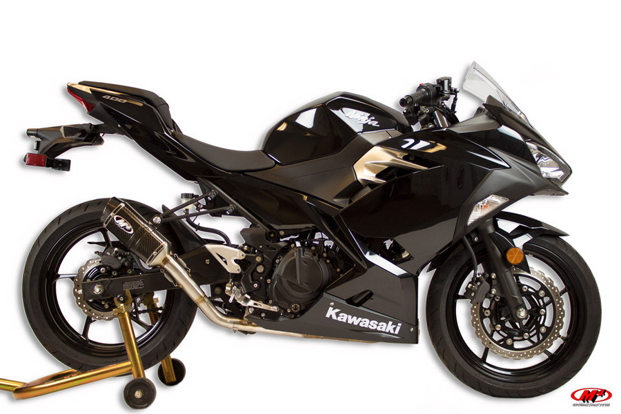M4 X-96 Carbon Slip On Exhaust KA4014