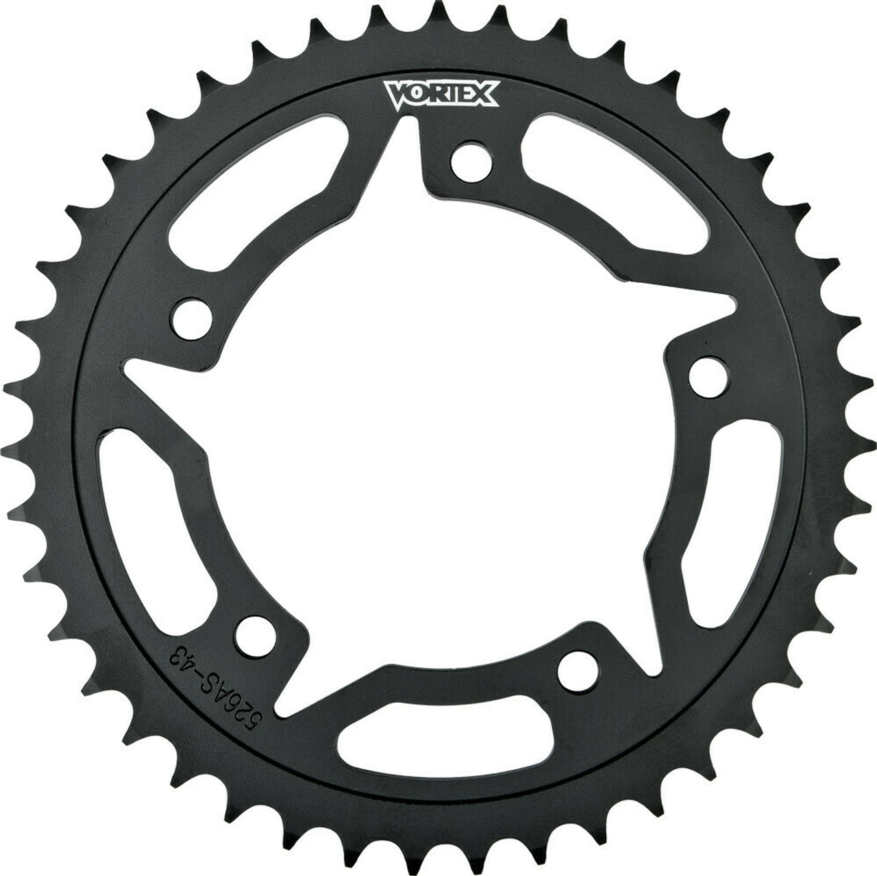 Vortex Sprocket  Steel Black Rear 435S