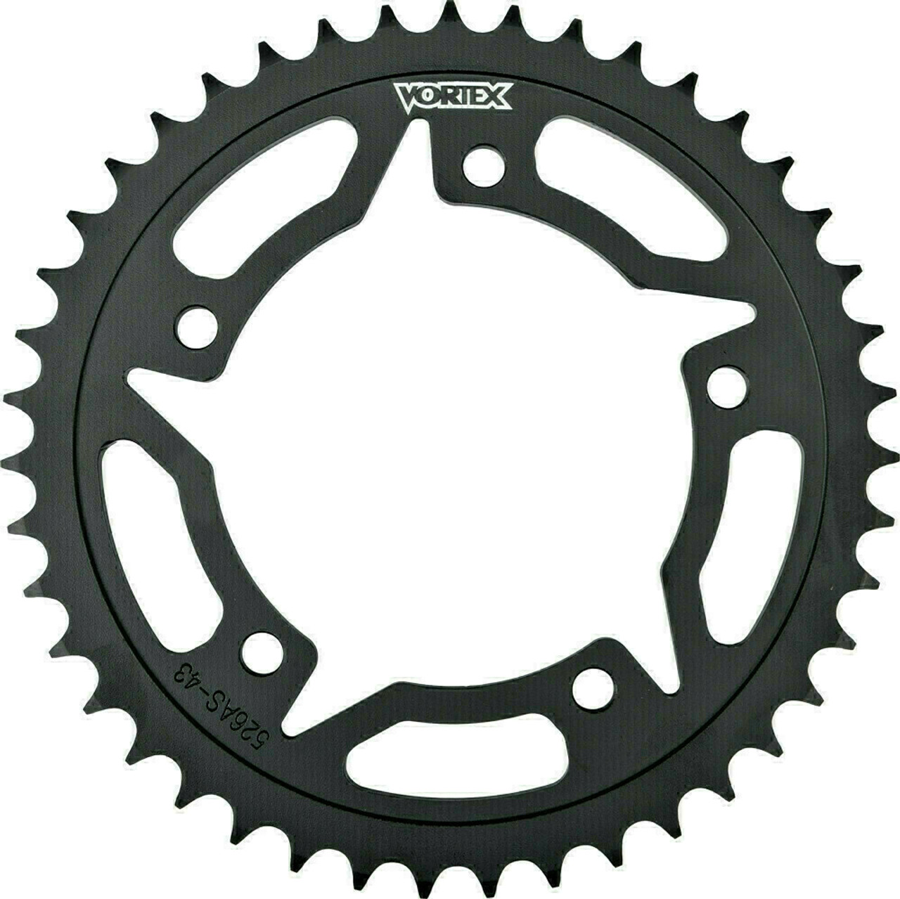 Vortex Sprocket  Steel Black Rear 454S