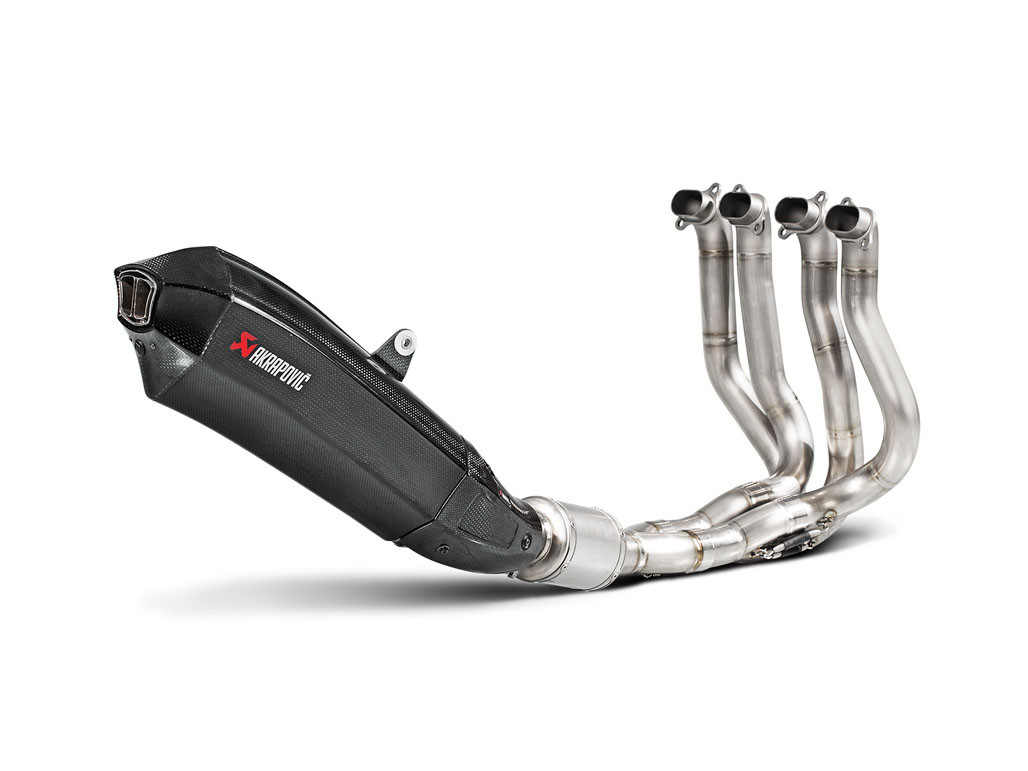 Akrapovic Evolution Exhaust System Kawasaki H2 / H2R Carbon Fiber