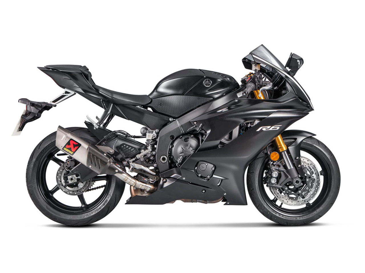 パーツ Yamamoto YZF-R6 (2018)AKRAPOVIC YAMAHA YZF-R6 2008-2022 link pipe AKRAPOVIC Titanium RC L